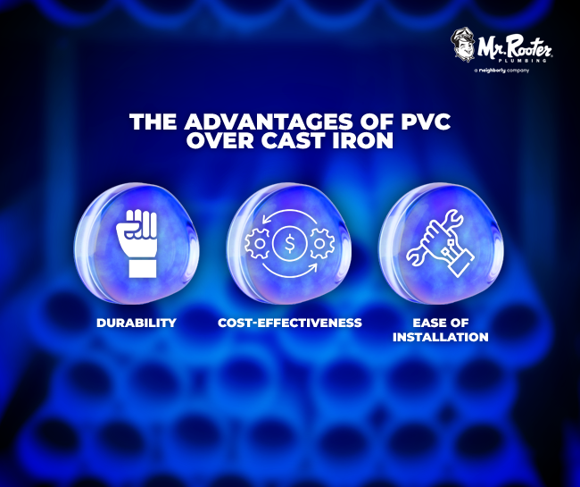 The Advantages of PVC Over Cast Iron