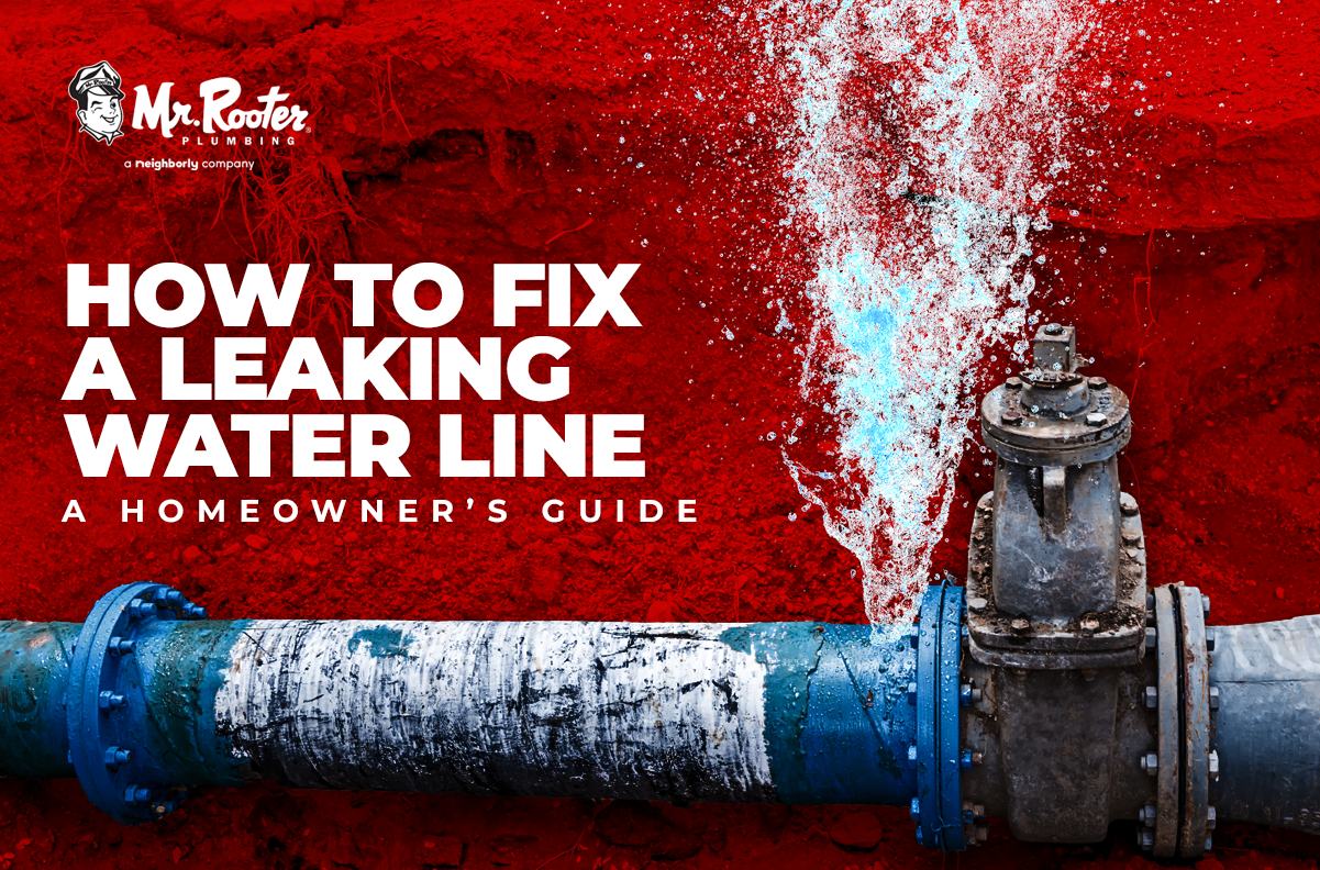 How to Fix a Leaking Water Line