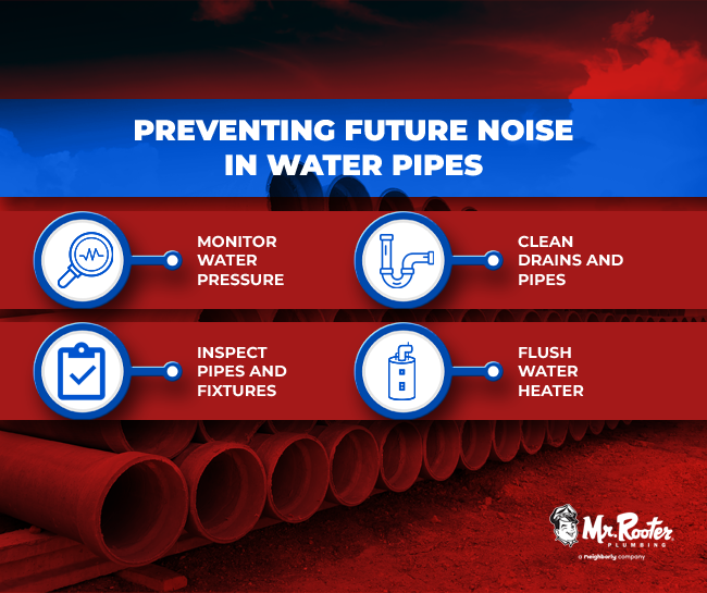 Preventing Future Noise in Water Pipes