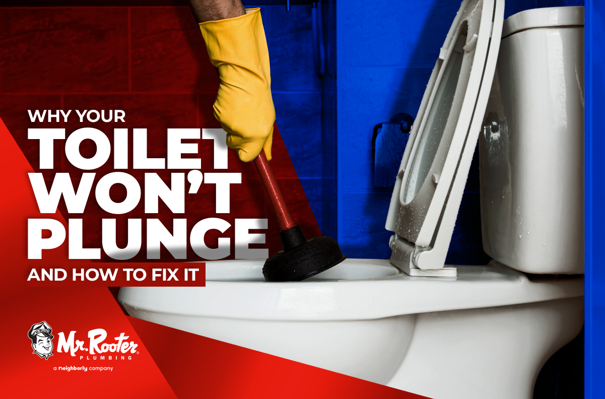 Why Your Toilet Won't Plunge and How to Fix It