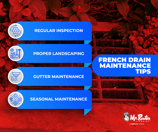 French Drain Maintenance Tips
