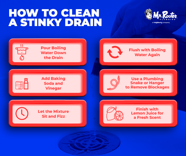 How to Clean a Stinky Drain