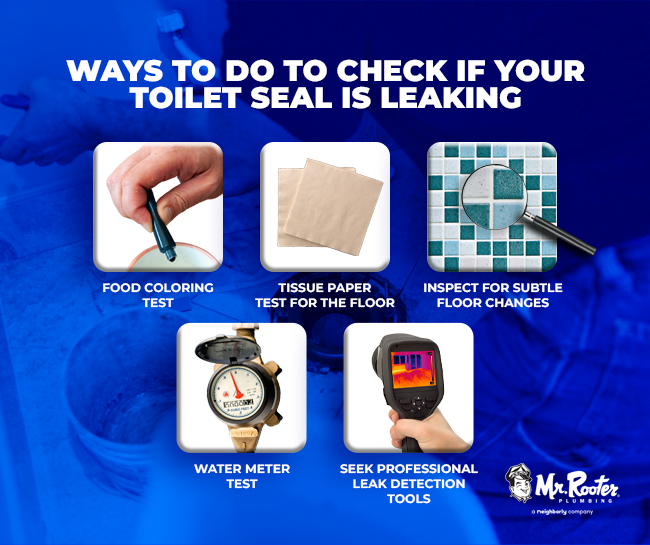 Ways To Do To Check If Your Toilet Seal Is Leaking
